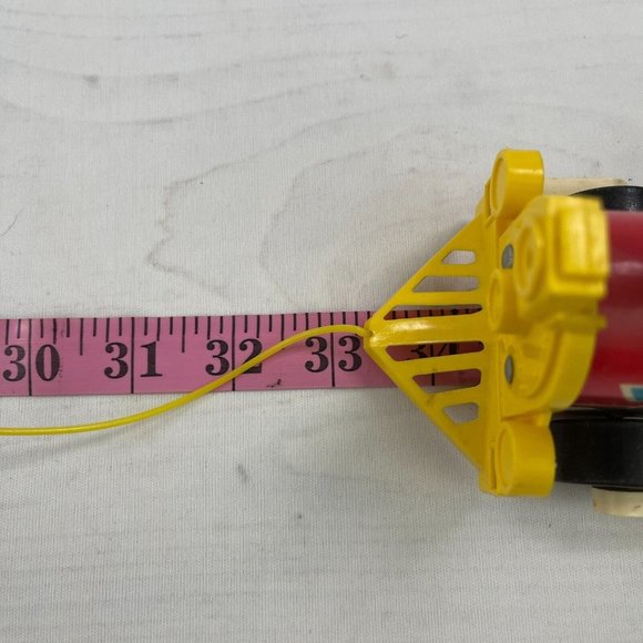 Vintage 1964 Fisher Price Toy - Toot-Toot Train Engine #643 with Pull String - Picture 8 of 9